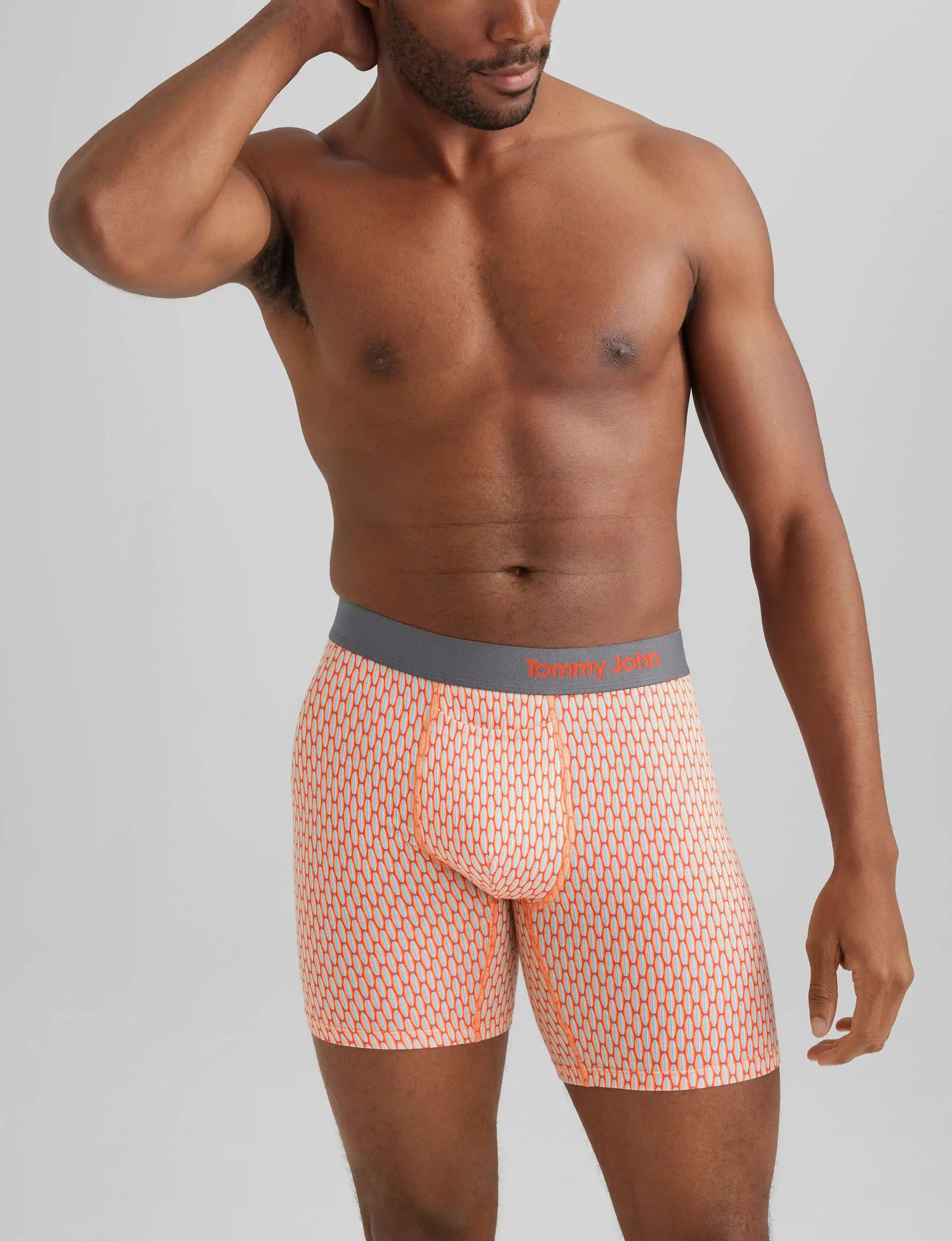 Cool Cotton Mid-Length Boxer Brief 6"