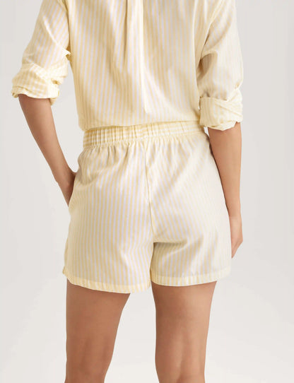 Women's Woven High Rise Short
