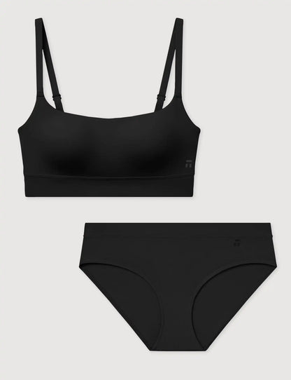 Second Skin Light Support Bra & Brief Set