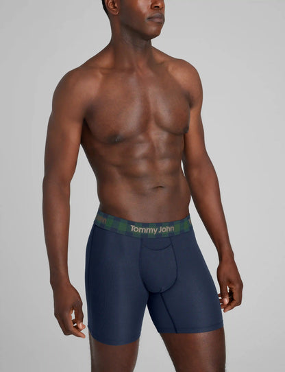 Second Skin Mid-Length Boxer Brief 6"