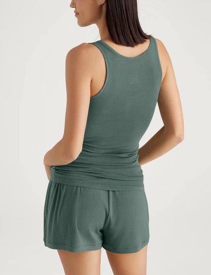 Women's Micro Rib Fitted Tank
