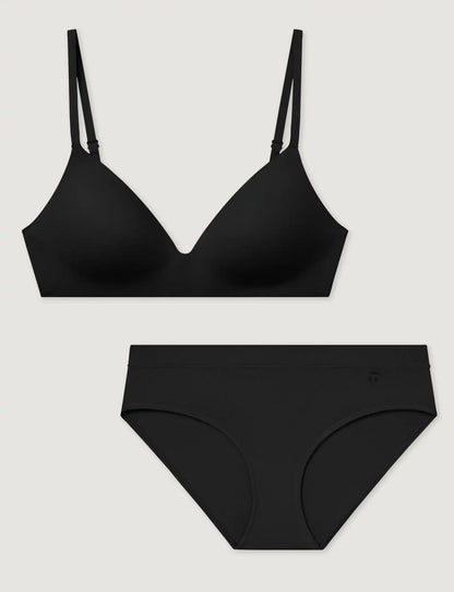 Second Skin Wireless T-Shirt Bra & Brief Set