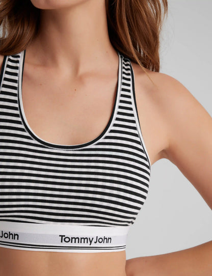 Signature Cotton Scoop Bralette