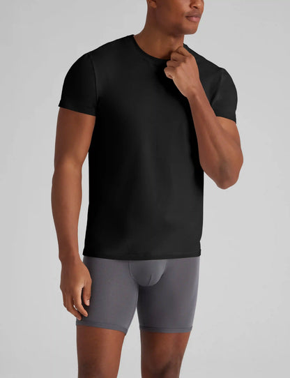 Cool Cotton Crew Neck Modern Fit Undershirt (3-Pack)