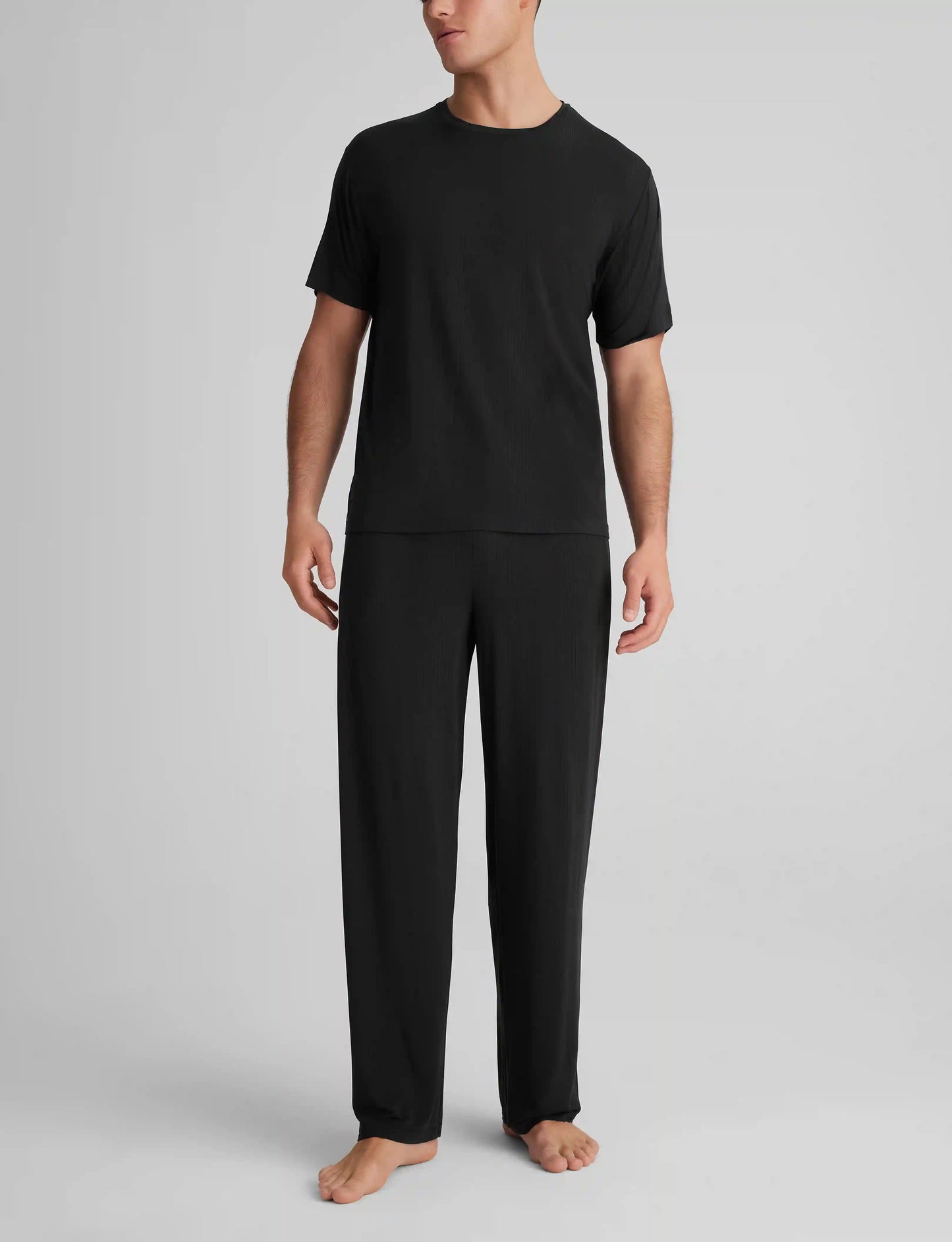 Second Skin Luxe Rib Sleep Tee & Pant Set