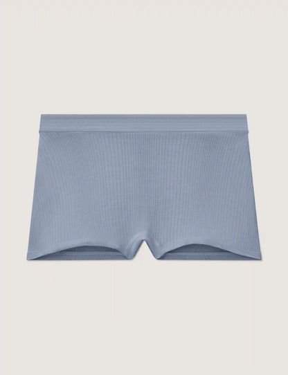 Women's Second Skin Luxe Rib Boyshort
