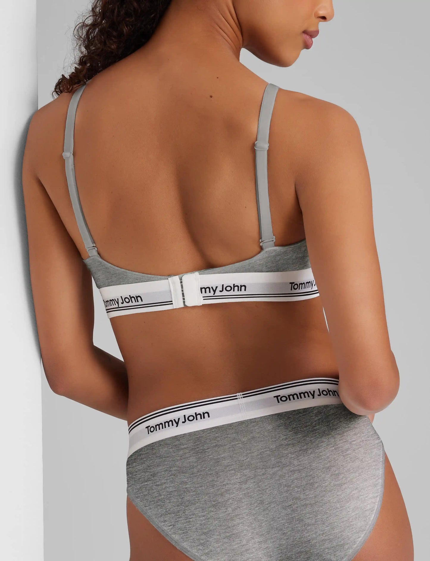 Signature Cotton Triangle Bralette