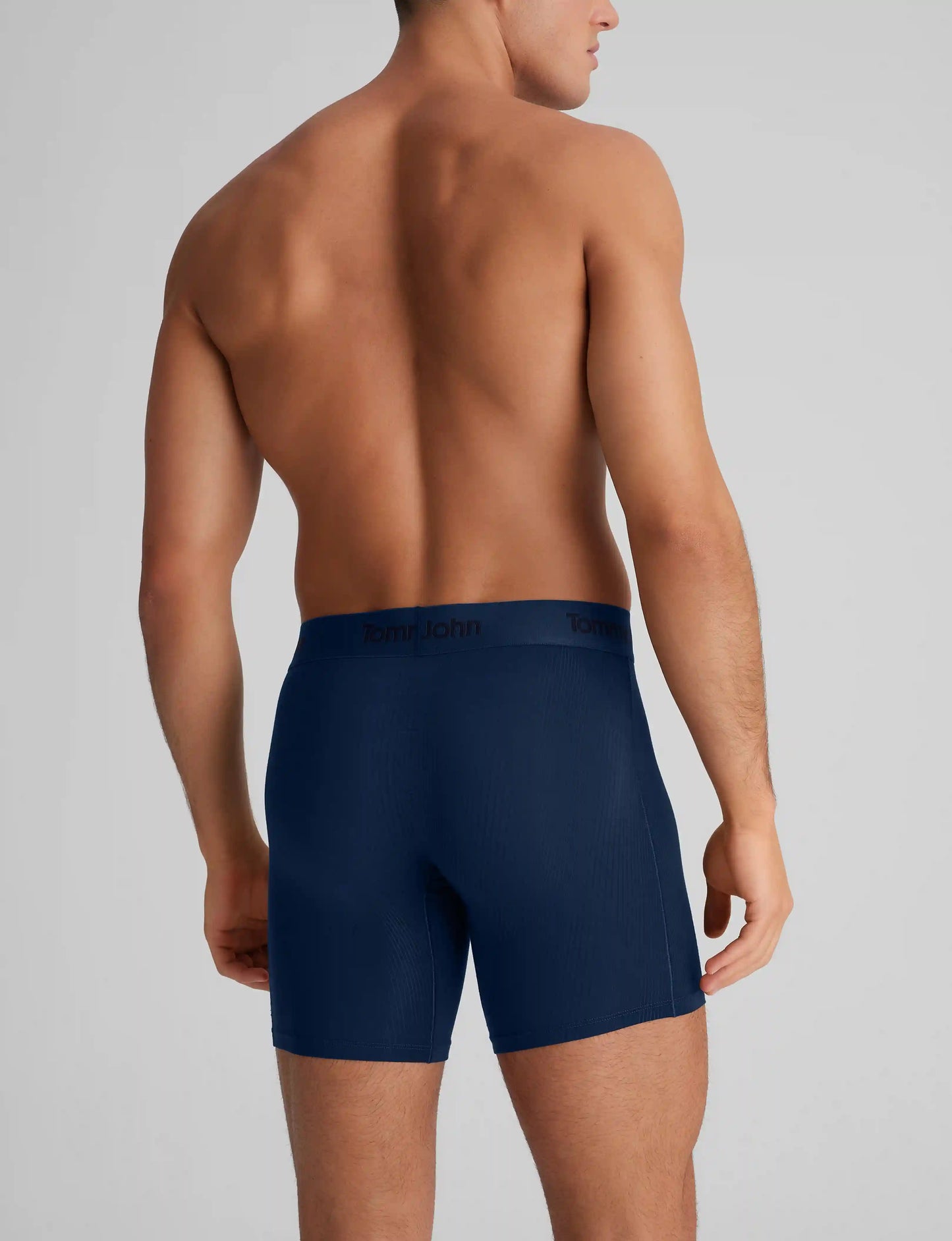 Second Skin Luxe Rib Mid-Length Boxer Brief 6"