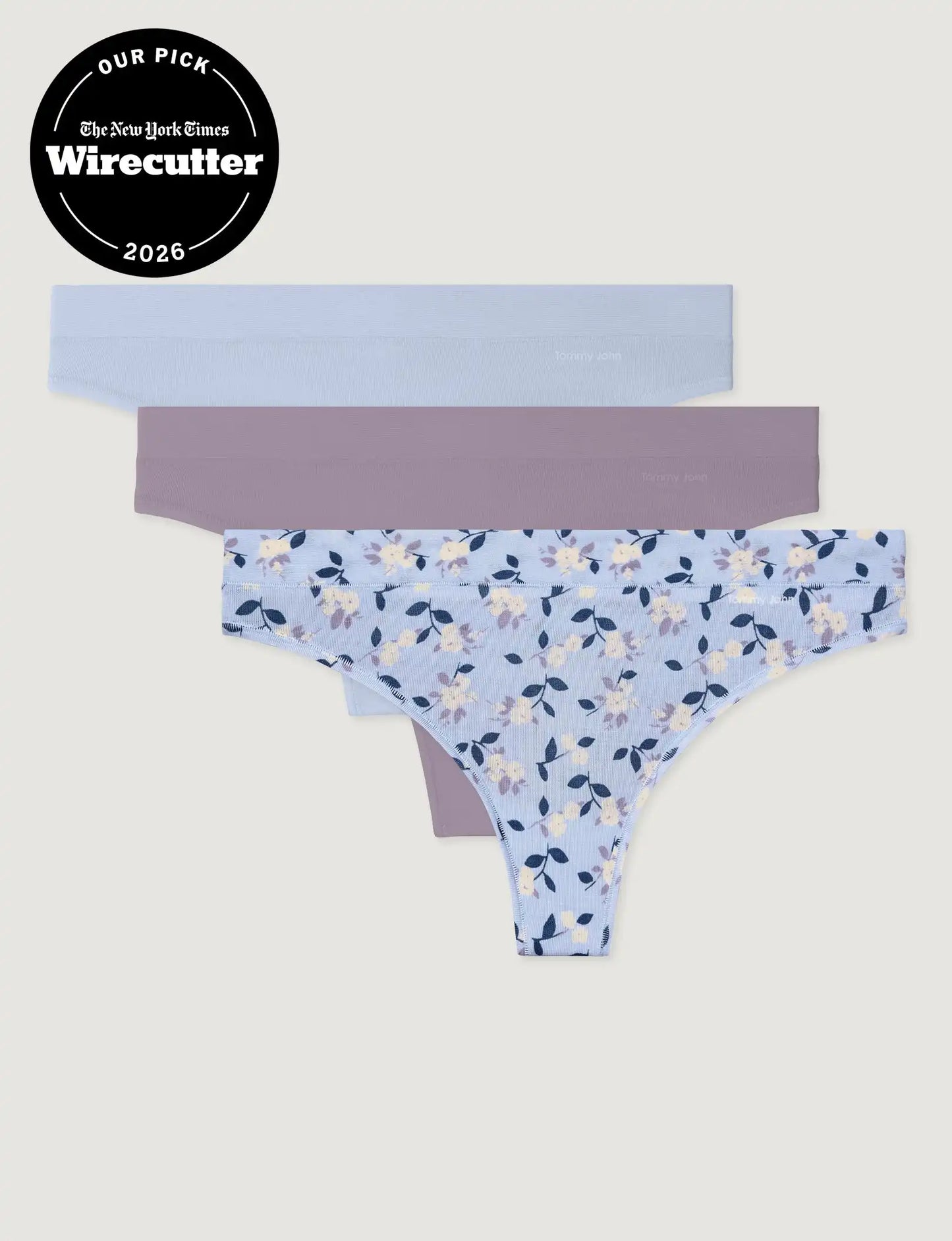 Women's Second Skin Thong (3-Pack)