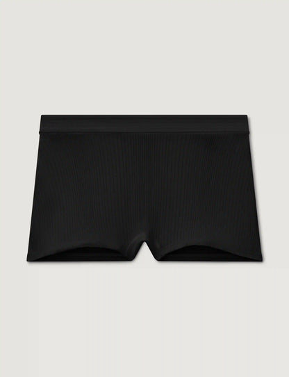 Women's Second Skin Luxe Rib Boyshort