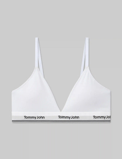 Signature Cotton Triangle Bralette