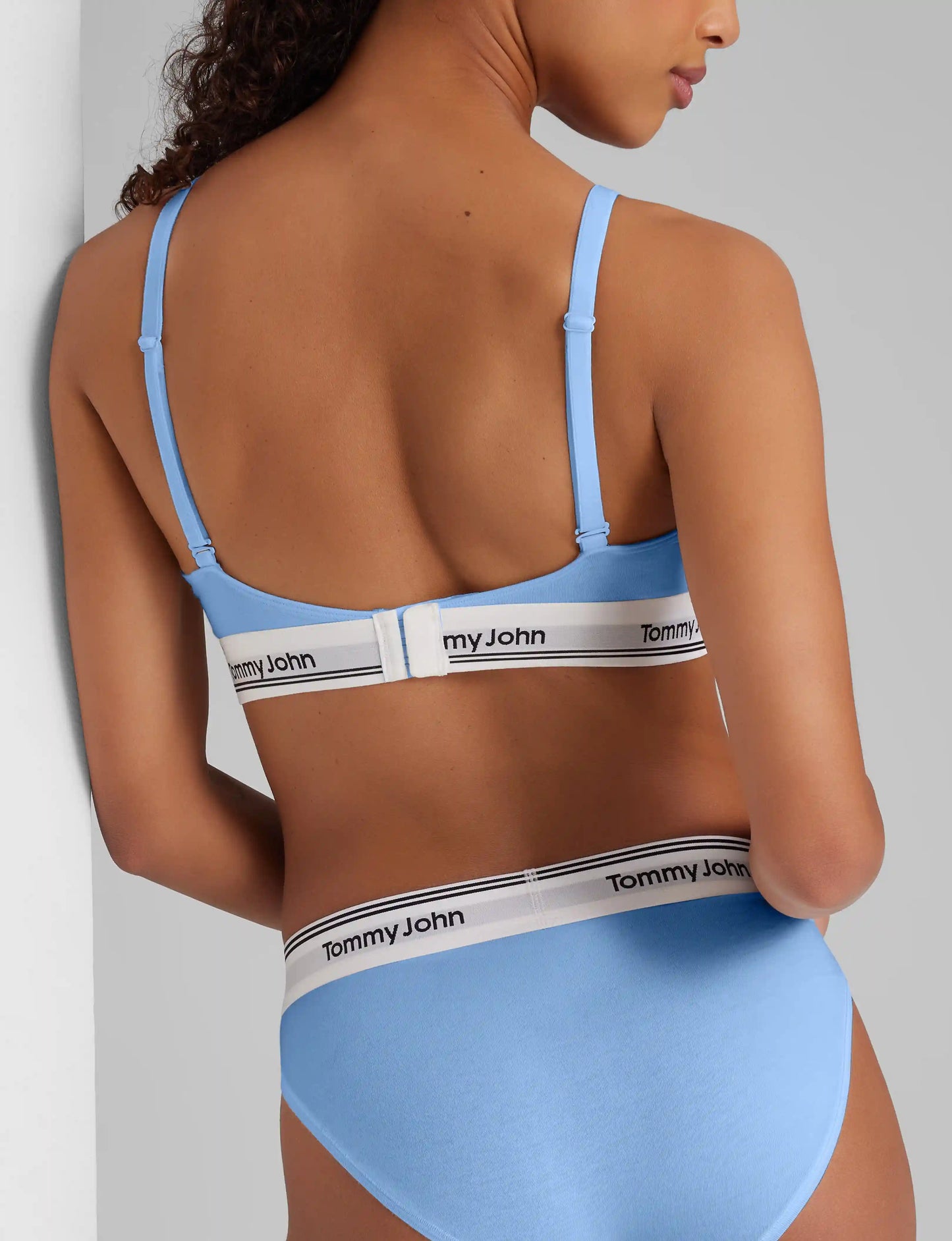 Signature Cotton Triangle Bralette