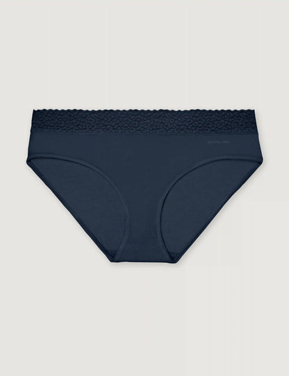 Women's Second Skin Brief, Lace Waist