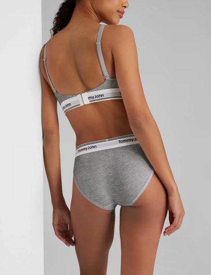 Signature Cotton Triangle Bralette