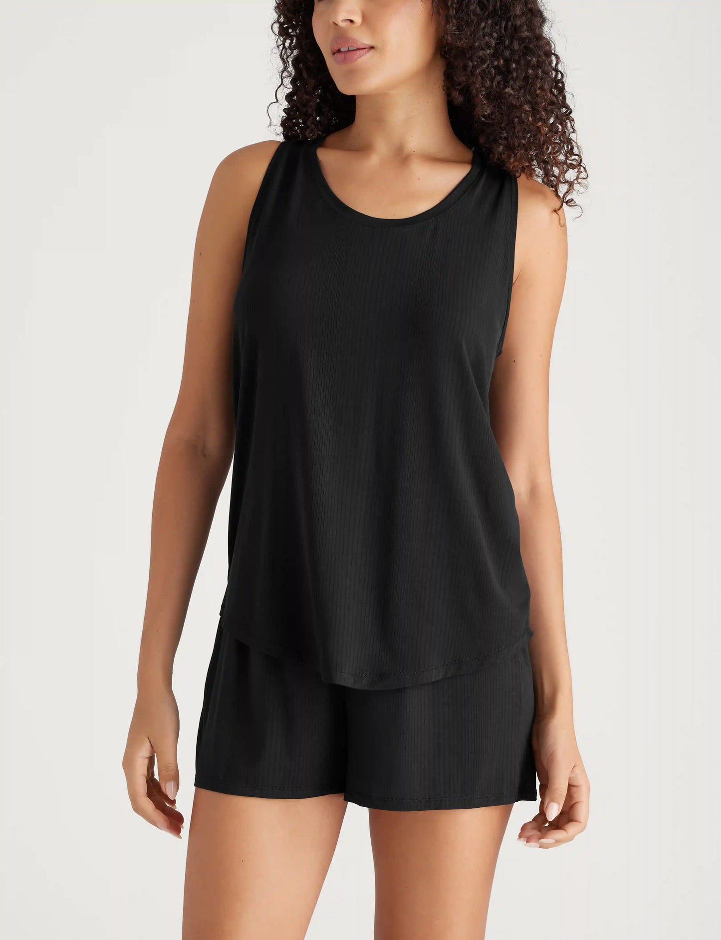 Women's Second Skin Luxe Rib Sleep Tank