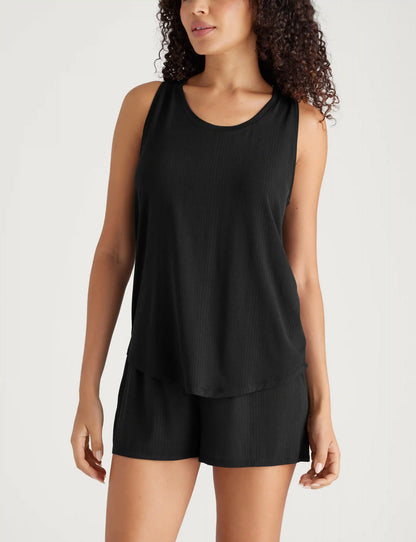 Women's Second Skin Luxe Rib Sleep Tank