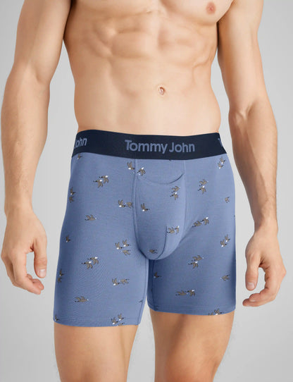 Second Skin Mid-Length Boxer Brief 6"