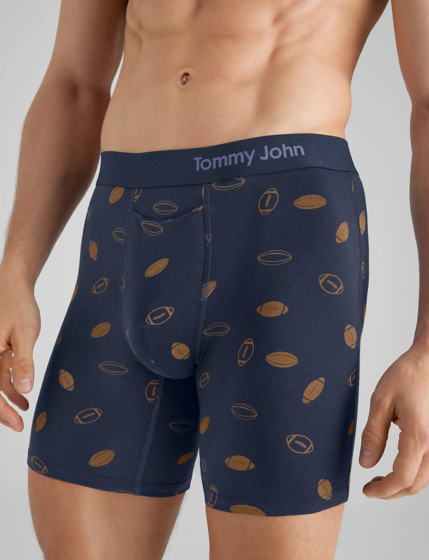 Cool Cotton Mid-Length Boxer Brief 6"