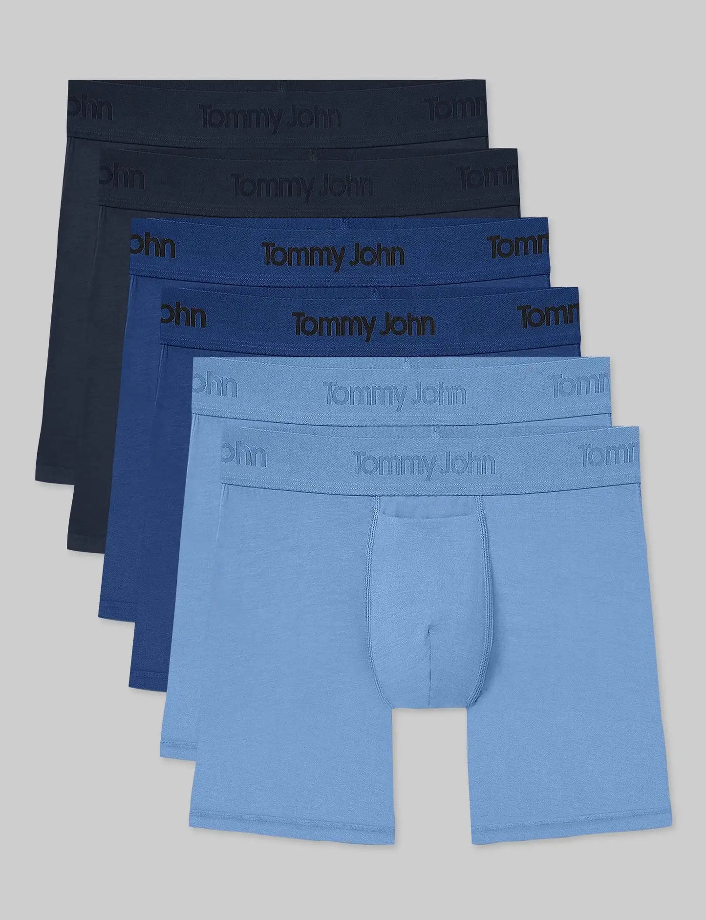 Second Skin Mid-Length Boxer Brief 6" (6-Pack)