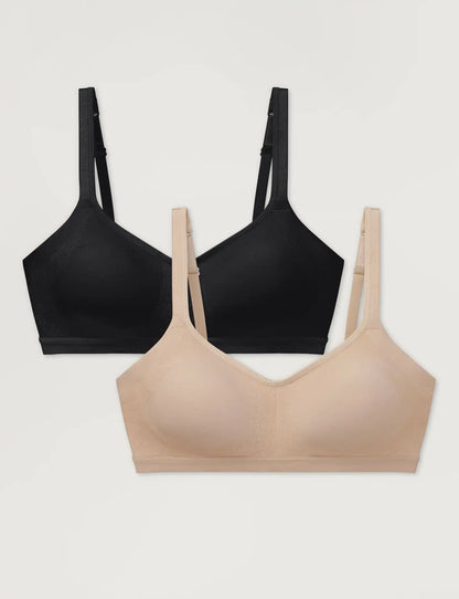 Ultimate Comfort Wireless Seamless Bra (2-Pack)