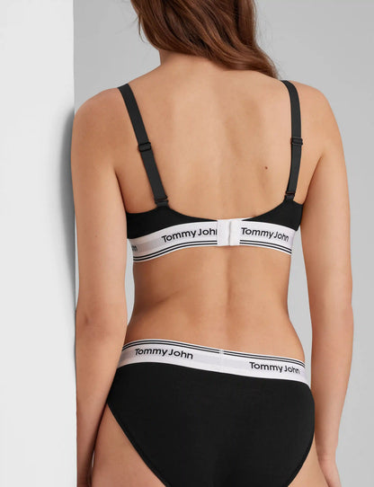 Signature Cotton Triangle Bralette