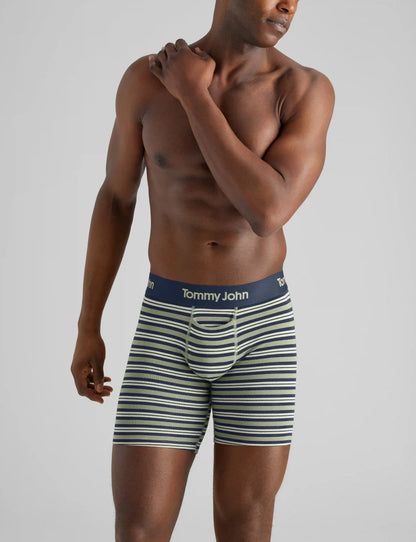 Second Skin Mid-Length Boxer Brief 6"