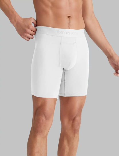 Second Skin Mid-Length Boxer Brief 6" (3-Pack)