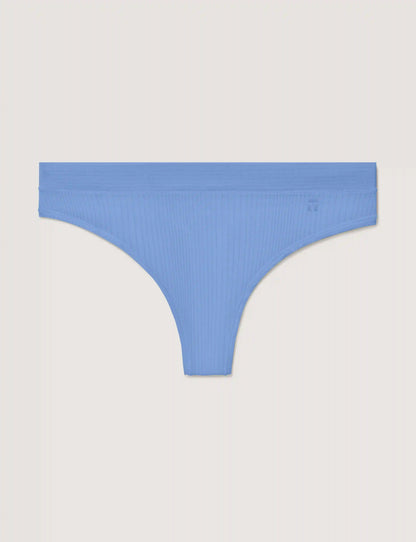 Women's Second Skin Luxe Rib Thong