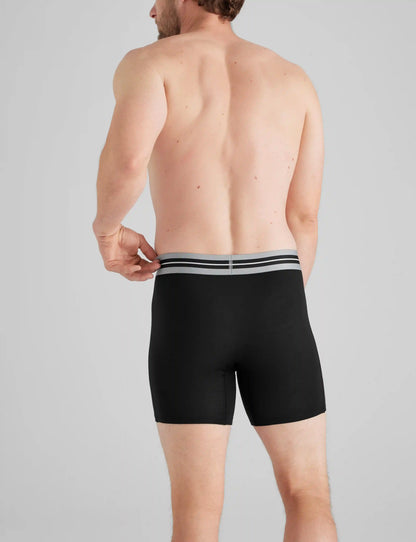Second Skin Mid-Length Boxer Brief 6"