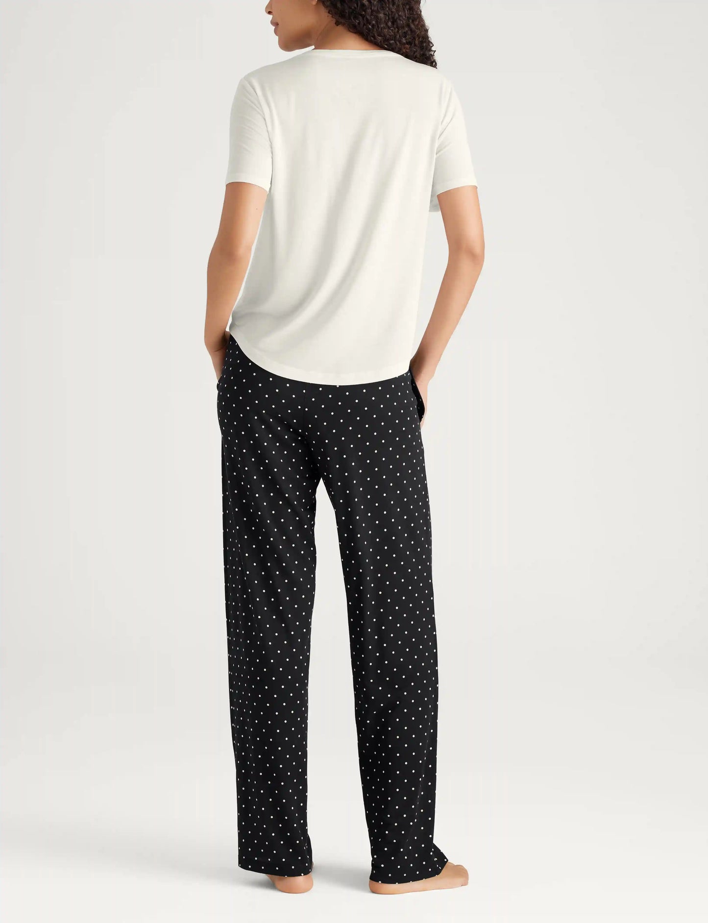 Women's Second Skin Sleep Pocket Tee & Pant Set