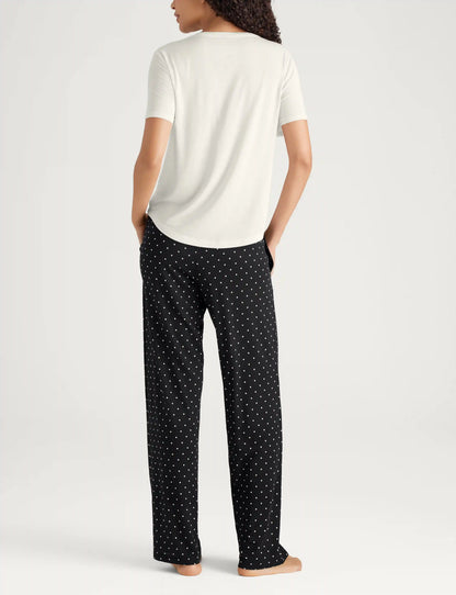 Women's Second Skin Sleep Pocket Tee & Pant Set