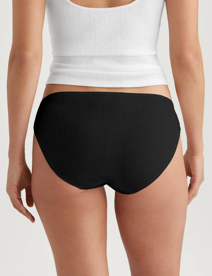 Women's Cotton Pointelle Bikini