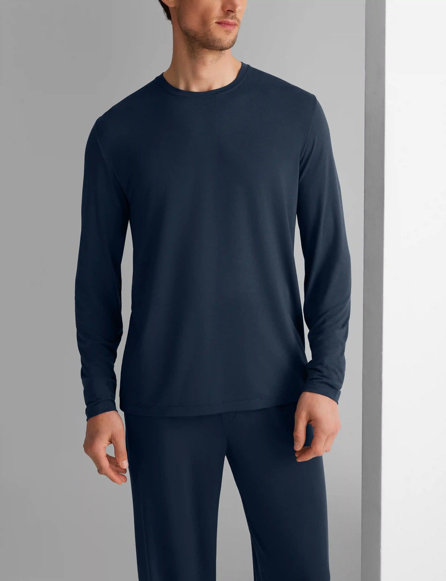 Second Skin Long Sleeve Sleep Tee & Pant Set