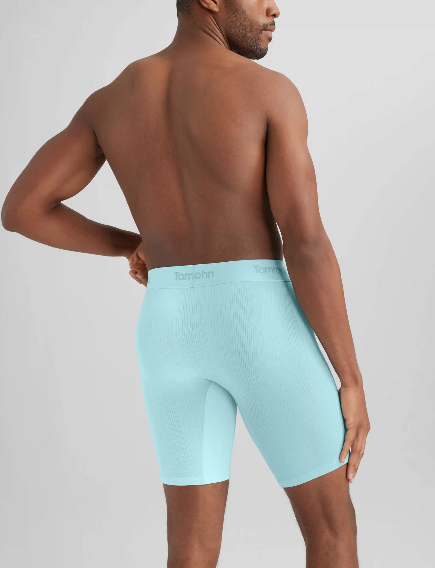 Second Skin Luxe Rib Boxer Brief 8"