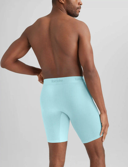 Second Skin Luxe Rib Boxer Brief 8"