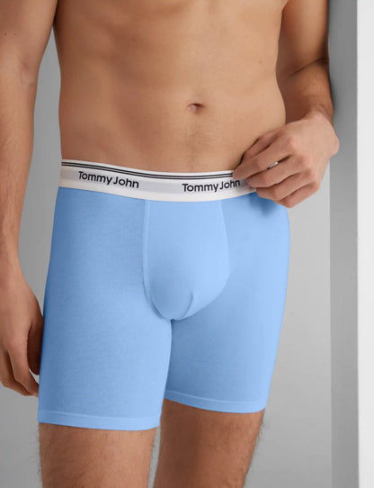Signature Cotton Mid-Length Boxer Brief 6"