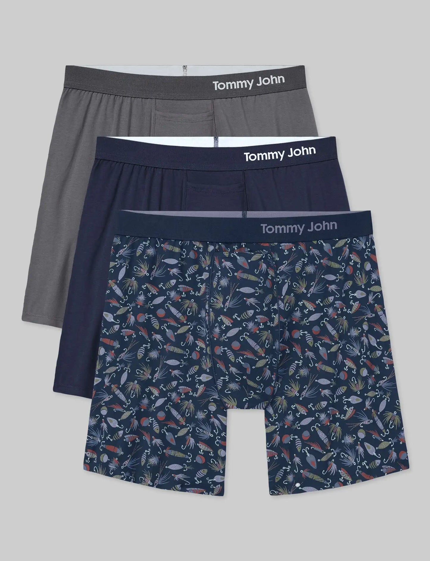 Cool Cotton Relaxed Fit Boxer 6" (3-Pack)