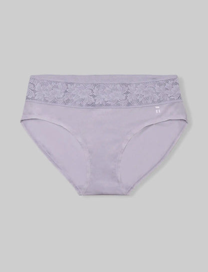 Women's Second Skin Brief, Lace Waist