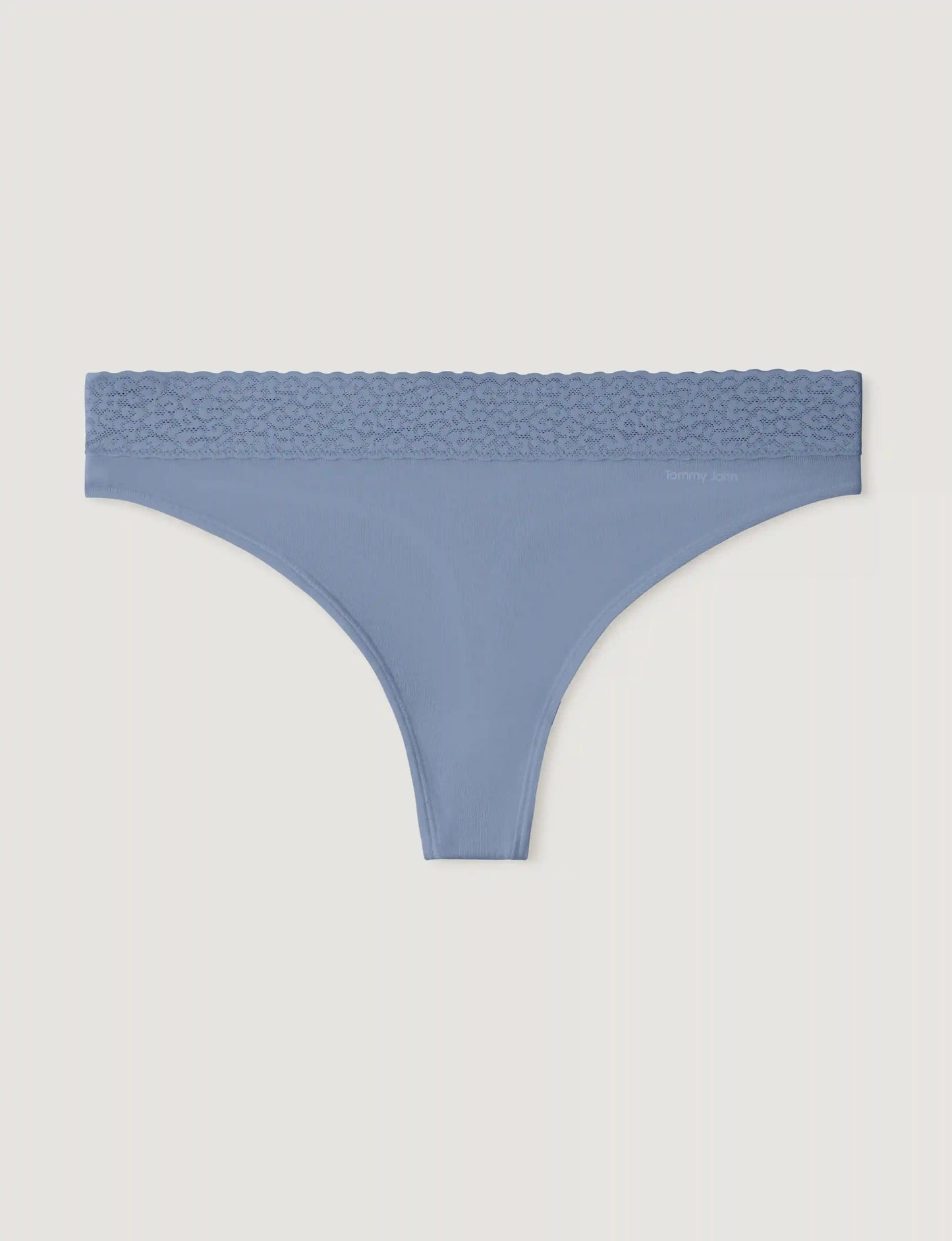 Women's Second Skin Thong, Lace Waist