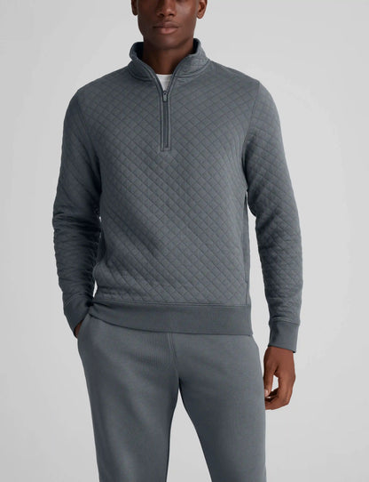 Quilted Quarter Zip