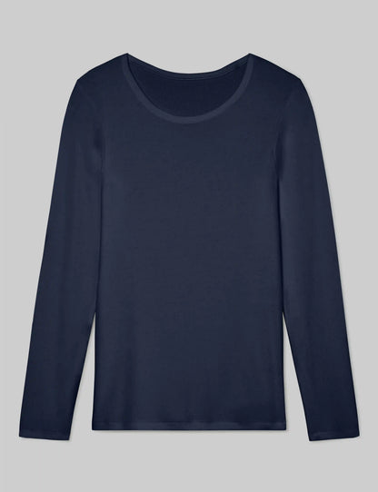 Women's Micro Rib Long Sleeve Tee