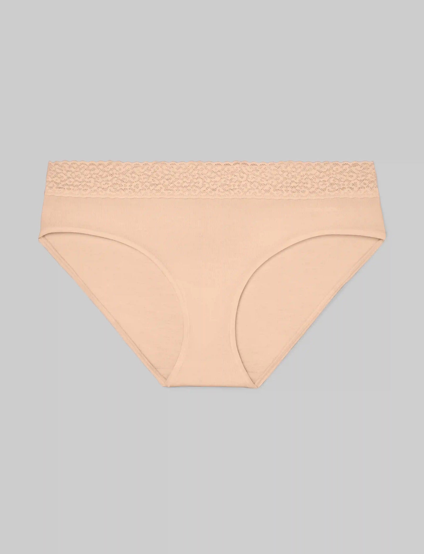 Women's Second Skin Brief, Lace Waist