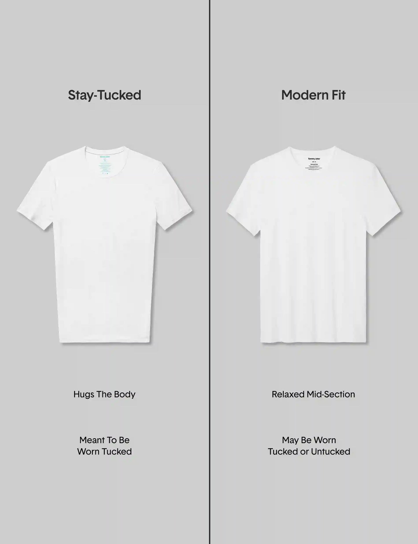 Cool Cotton Deep V-Neck Stay-Tucked Undershirt (3-Pack)