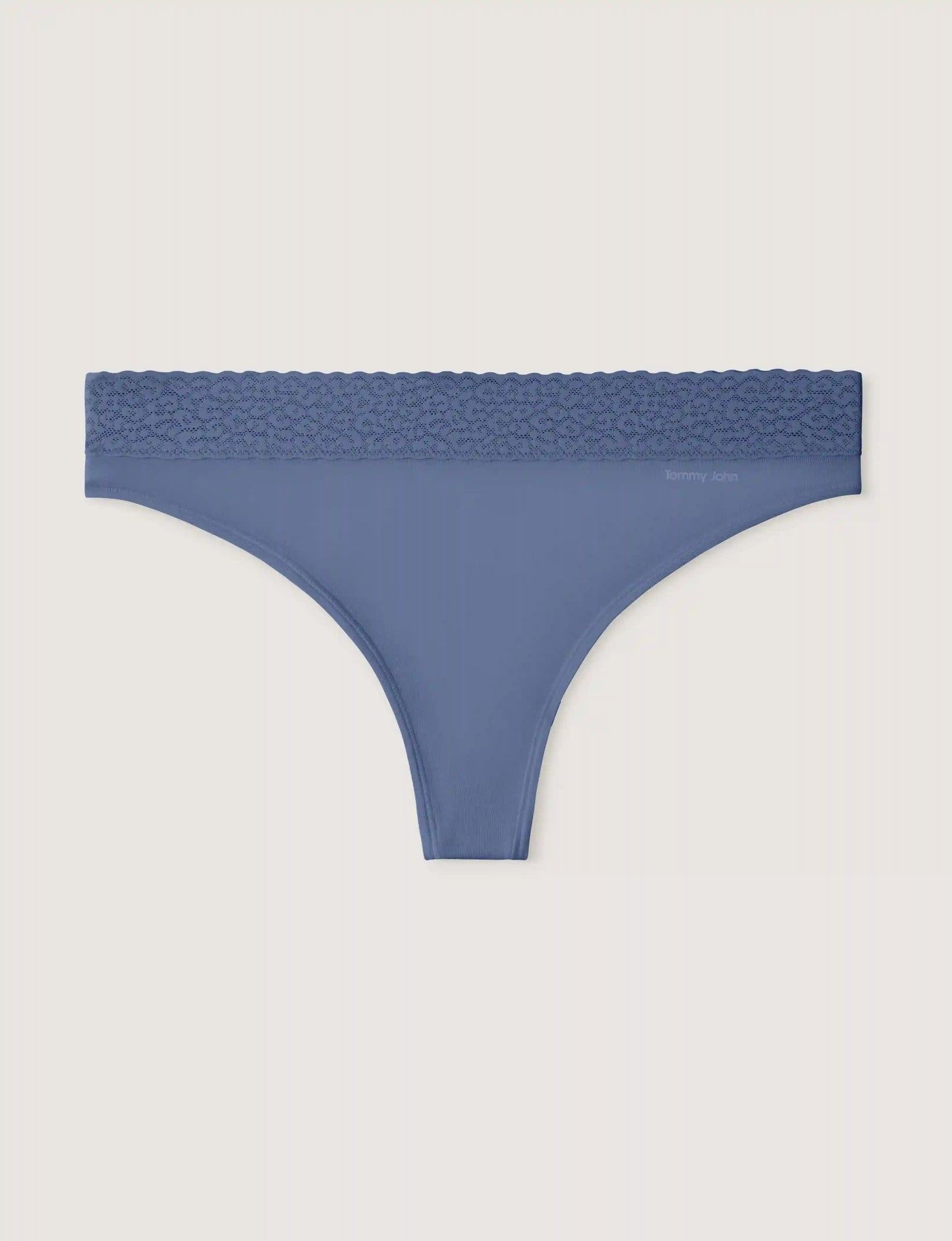 Women's Second Skin Thong, Lace Waist