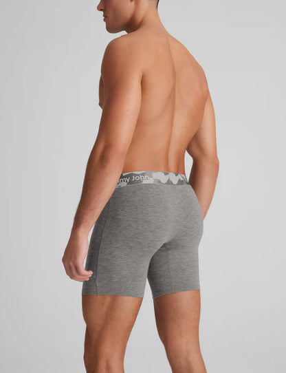 Second Skin Mid-Length Boxer Brief 6"