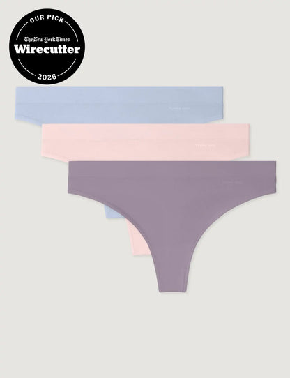 Women's Second Skin Thong (3-Pack)