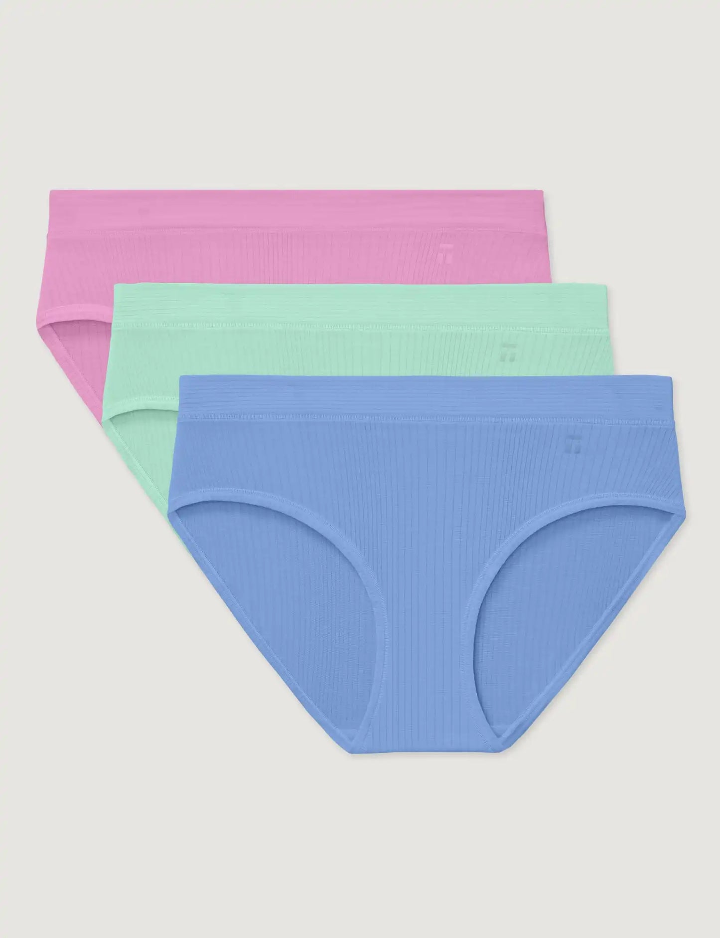 Women's Second Skin Luxe Rib Brief (3-Pack)