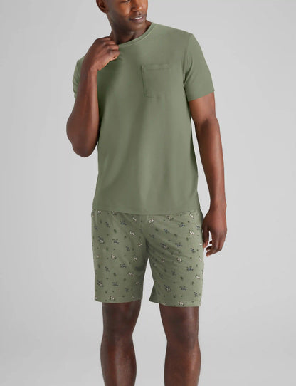 Second Skin Sleep Pocket Tee & Short Set