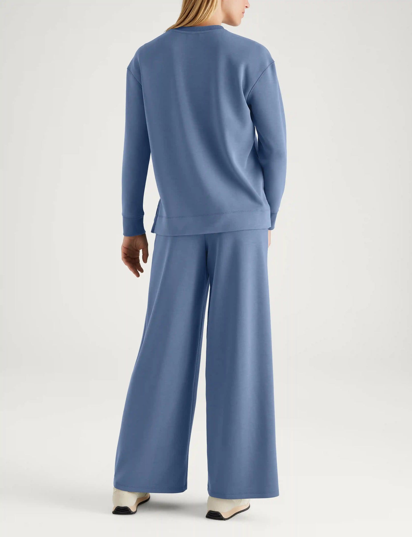 Women's Luxe Traveler Knit Long Sleeve Crew & Pant Set
