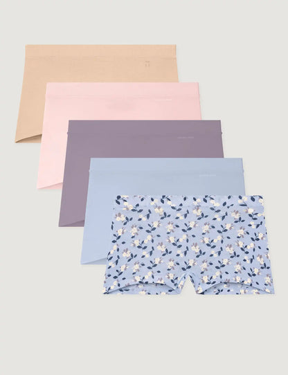 Women's Second Skin Boyshort (5-Pack)